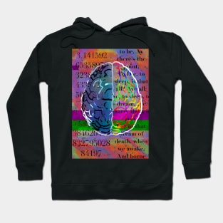 Right brain/ left brain Hoodie